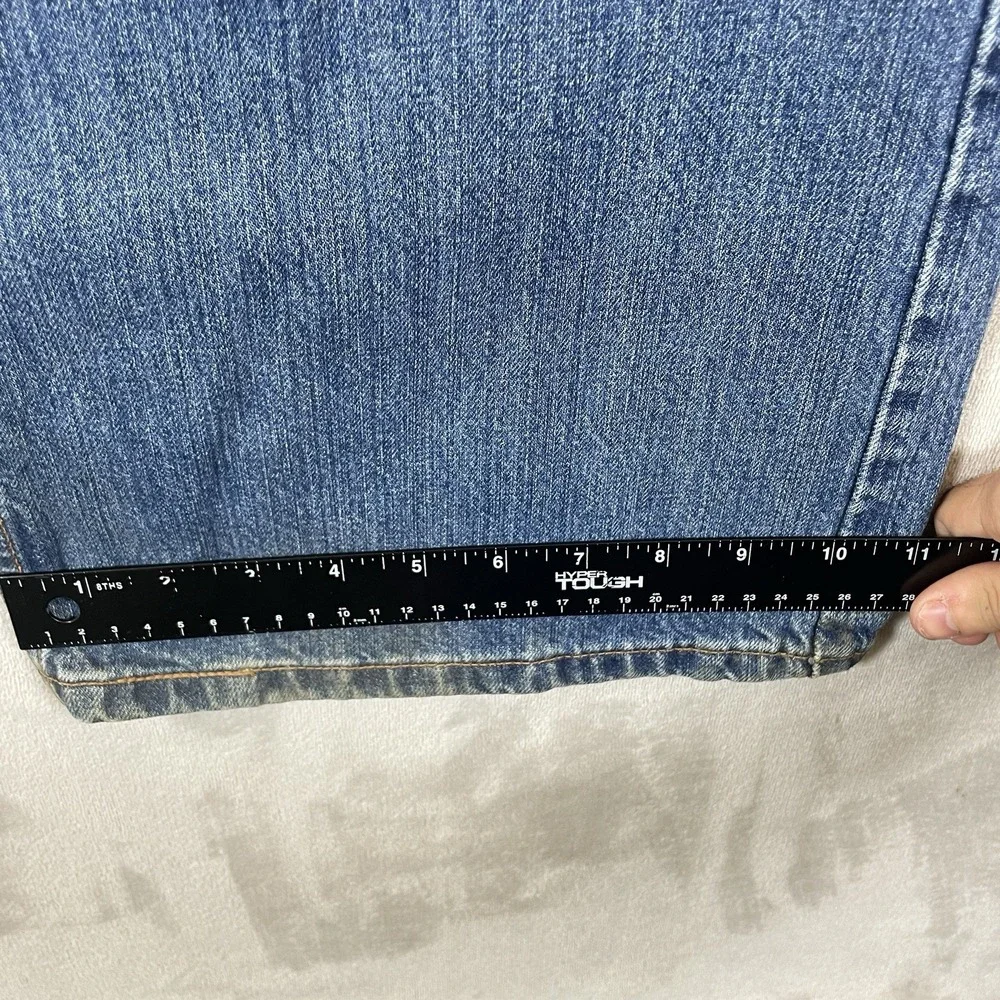 Vtg Levis 567 Low Loose Boot Jeans Mens 38x32 (fit 40x32) Distressed Y2K Faded